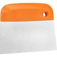 Coupe-p&acirc;te flexible en acier inoxydable, Orange, 4-1/2" la x 5-3/4" lo R.M.G. Prévention