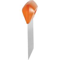Coupe-p&acirc;te flexible en acier inoxydable, Orange, 4-1/2" la x 5-3/4" lo R.M.G. Prévention