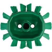 Brosse UST pour cuves, Soies Ferme, Longueur de 7-1/2", Vert R.M.G. Prévention