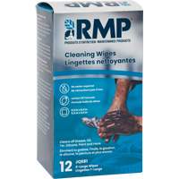 Individually Wrapped Cleaning Wipes, 12 Wipes, 8" x 9-1/2" R.M.G. Prévention
