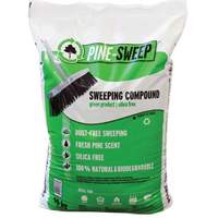Pine Sweep Biodegradable Sweeping Compound, Bag, 44 lbs. (20 kg) R.M.G. Prévention