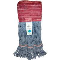 T&ecirc;te de vadrouille &agrave; bande large, Antimicrobien/Finition de plancher/Sp&eacute;cialis&eacute;, Coton/Rayonne/Synth&eacute;tique, Style Boucle R.M.G. Prévention