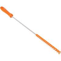 Tube Brush, Stiff Bristles, 19-7/10" Long, Orange R.M.G. Prévention