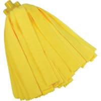 Socket Mop, Yellow, Microfibre, Cut Style R.M.G. Prévention