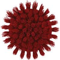 HyDrive Round Drill Brush, Extra Stiff Bristles, 3-1/10" Long, Red R.M.G. Prévention