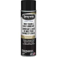 Lubrifiant au molybd&egrave;ne Pro Line pour chaînes et c&acirc;bles, Canette a&eacute;rosol R.M.G. Prévention