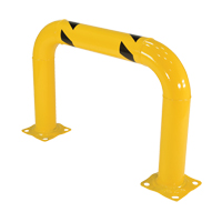 High Profile Machinery Guards, 3' W x 2' H, Yellow R.M.G. Prévention