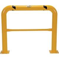 High Profile Machinery Guards, 4' W x 3.5' H, Yellow R.M.G. Prévention