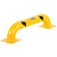 Low Profile Rack Guards, 3' W x 0.75' H, Yellow R.M.G. Prévention