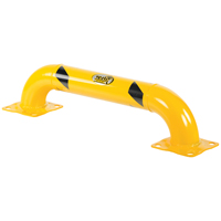 Low Profile Rack Guards, 3' W x 0.75' H, Yellow R.M.G. Prévention