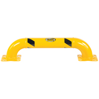 Low Profile Rack Guards, 3' W x 0.75' H, Yellow R.M.G. Prévention