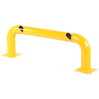 Low Profile Rack Guards, 4' W x 1.4' H, Yellow R.M.G. Prévention