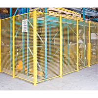 Wire Mesh Partition Components - Universal Posts, 10-1/4' H R.M.G. Prévention