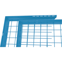 Wire Mesh Partition Components - Adjustable Filler Panels R.M.G. Prévention