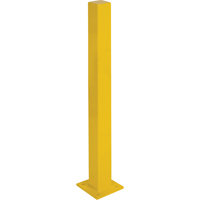 Heavy-Duty Bollards, Steel, 48" H x 4" W, Yellow R.M.G. Prévention