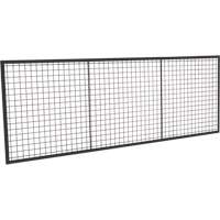 Panneau de cloison en treillis m&eacute;tallique, 3' h x 8' la R.M.G. Prévention