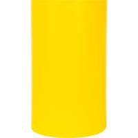 Capuchon en poly&eacute;thyl&egrave;ne pour borne de protection, 6-5/8" dia. x 52" l, Rouge/Jaune R.M.G. Prévention