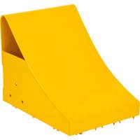 Cales-roue pour la glace, Acier, Jaune, 8-1/16" la x 10-5/8" p x 8-13/16" h R.M.G. Prévention