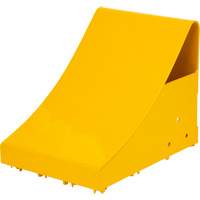Cales-roue pour la glace, Acier, Jaune, 8-1/16" la x 10-5/8" p x 8-13/16" h R.M.G. Prévention
