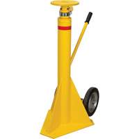 100,000 lbs. Static Capacity Ratchet Trailer Jack, 20 tons Lift Capacity R.M.G. Prévention