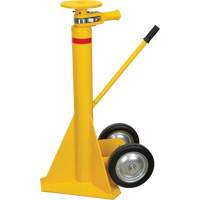 100,000 lbs. Static Capacity Ratchet Trailer Jack, 20 tons Lift Capacity R.M.G. Prévention