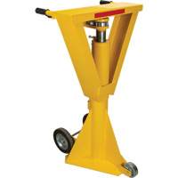 100,000 lbs. Static Capacity Ratchet Beam Trailer Jack, 20 tons Lift Capacity R.M.G. Prévention