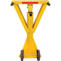 100,000 lbs. Static Capacity Ratchet Beam Trailer Jack, 20 tons Lift Capacity R.M.G. Prévention