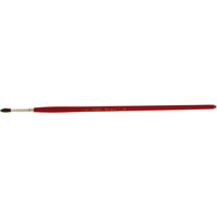 Round Marking Paint Brush, 3/16" Brush Width, Camel Hair, Wood Handle R.M.G. Prévention
