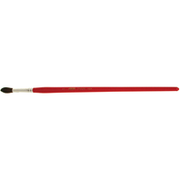 Round Marking Paint Brush, 9/32" Brush Width, Camel Hair, Wood Handle R.M.G. Prévention