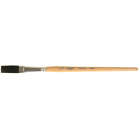 One Stroke Paint Brush, 1/2" Brush Width, Ox Hair, Wood Handle R.M.G. Prévention