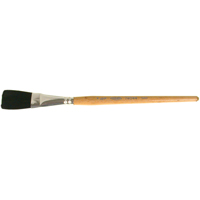One Stroke Paint Brush, 3/4" Brush Width, Ox Hair, Wood Handle R.M.G. Prévention