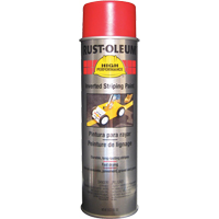 Peinture pour traçage de ligne invers&eacute;e System 2300, Rouge, 18 oz, Canette a&eacute;rosol R.M.G. Prévention