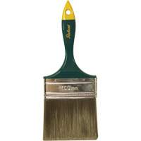 Pinceau de qualit&eacute; sup&eacute;rieure, Polyester, Manche Plastique, Largeur de 4" R.M.G. Prévention