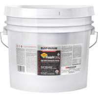 Rev&ecirc;tement de sol polyaspartique &agrave; haute teneur en solides Concrete Saver FinishKote 80 Partie A, Seau, Transparent/Base &agrave; teinter R.M.G. Prévention