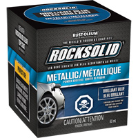 RockSolid&reg; Metallic Powder Additive, 60 mL, Bottle, Brilliant Blue R.M.G. Prévention