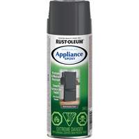 Specialty Appliance Epoxy Coating, Aerosol Can, Black Stainless Steel R.M.G. Prévention