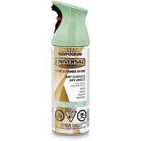 Universal&reg; Enamel Paint & Primer In One, Modern Mint Green, Gloss, Aerosol Can R.M.G. Prévention