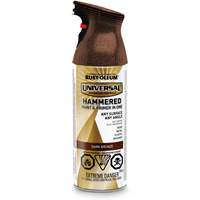 Universal&reg; Paint & Primer In One, Dark Bronze, Hammered, Aerosol Can R.M.G. Prévention