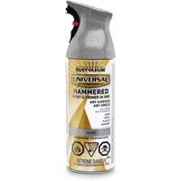 Universal&reg; Paint & Primer In One, Silver Aluminum, Hammered, Aerosol Can R.M.G. Prévention