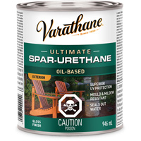 Varathane&reg; Diamond Wood Finish&reg; Coating, 946 ml, Clear, Gloss R.M.G. Prévention