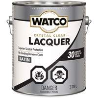 Laque pour bois Watco, 3,78 L, Transparent, Satin R.M.G. Prévention