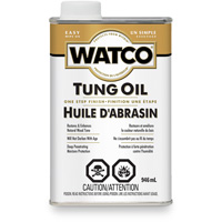Huile dabrasin Watco, 946 ml, Transparent, Transparent R.M.G. Prévention