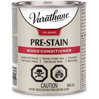 Conditionneur de bois de premi&egrave;re qualit&eacute; Varathane, 946 ml, Transparent R.M.G. Prévention