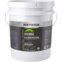 Composant de base pour rev&ecirc;tement de plancher Sierra Performance S40, 5 gal., &agrave; l'eau, Tr&egrave;s brillant, Gris R.M.G. Prévention