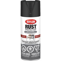 Rust Protector&reg; Rust Converter Primer, Black Primer, Very Flat, 12 oz., Aerosol Can R.M.G. Prévention