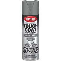 Peinture Tough Coat avec technologie Rust Barrier, Appr&ecirc;t gris, Ultra-mat, 425 g, Canette a&eacute;rosol R.M.G. Prévention