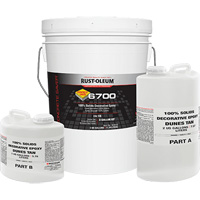 &eacute;poxy d&eacute;coratif 100 % de solides 6700, 3 gal., &eacute;poxy, Tr&egrave;s brillant, Beige R.M.G. Prévention