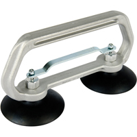 Appareils &agrave; ventouses - Ventouse double industrielle, 50 lb Capacit&eacute;, 4", Barre &agrave; tirer, 10" Longueur de la manche R.M.G. Prévention