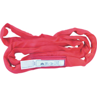&eacute;lingues rondes, Rouge, 3" la x 6' lo, 14 000 lb Charge verticale R.M.G. Prévention