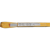 Nylon Slings, Single Ply, Double Eye, Type 3, 4" W x 3' L, 6200 lbs. Vertical Load Limit R.M.G. Prévention